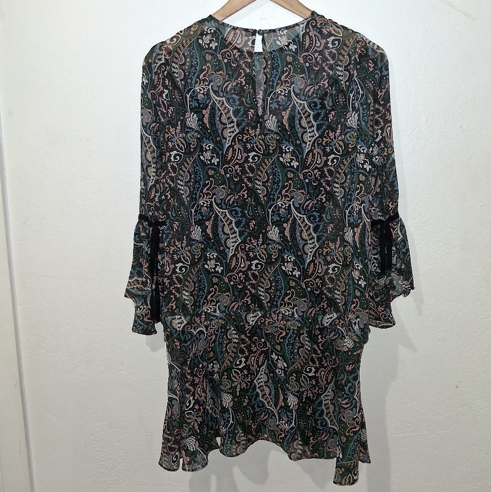 VERONICA BEARD Denver Paisley Dress - Picture 7 of 7